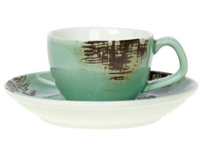 COUNTRY GREEN Φλιτζάνι Με Πιατάκι espresso 70ml