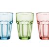 Σετ 6 Τεμάχια Νερού 3 Χρώματα TRICOLORE ROCK BAR ICE LONG DRINK TUMBLER 370ml.