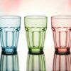 Σετ 6 Τεμάχια Νερού 3 Χρώματα TRICOLORE ROCK BAR ICE LONG DRINK TUMBLER 370ml.