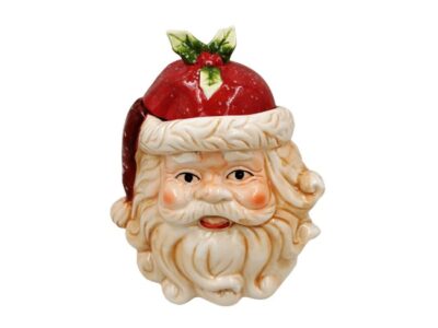 Μπισκοτιέρα Χριστουγεννιάτικη Santa Claus 19x17xY20εκ.