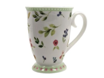 Κούπα Πορσελάνη 330 ml Cryspo Trio FIORE GREEN