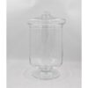 Βάζο με καπάκι διάφανο 31 cm