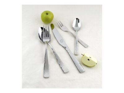 Σετ 72 Τεμαχίων Μαχαιροπήρουνα Ανοξείδωτα 18/10 HAMMERED Cryspo Trio