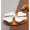 lotos_-bamboo_-6046_-65.000.131_BASI_BAMBOO_PATRA_DOMUMART.jpg Cryspo Trio Ορντεβιέρα Πορσελάνης 4 Θέσεων Καρδιά Με Βάση Lotos Bamboo 65.000.131