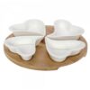 ornteviera_Bamboo_Lotos_Cryspo_Trio_6046_domumart.jpg Cryspo Trio Ορντεβιέρα Πορσελάνης 4 Θέσεων Καρδιά Με Βάση Lotos Bamboo 65.000.131