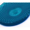 Castello Blue Πιατέλα-Φρουτιέρα Γυάλινη βαθιά Μπλε 32 x 4 εκ