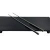 piatela-sushi-me-chopsticks-mavri-bamboo-domumart.jpg Πιατέλα παρουσίασης Sushi με chopsticks 30cm