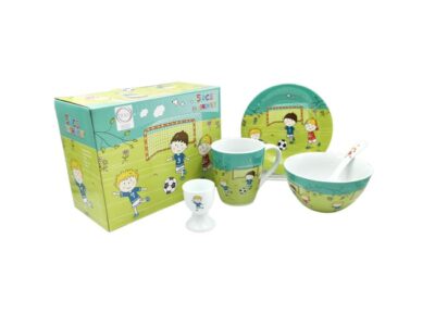 Παιδικό Σετ Φαγητού Πορσελάνη 5 τεμαχίων Cryspo Trio Play