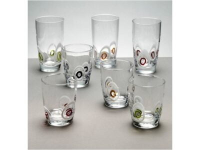 Σετ 6 Τεμαχίων Ποτήρια Κρασιού POUA GREEN