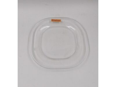 Τετράγωνα Διάφανα Κρυστάλλινα Πιάτα Σερβιρίσματος Πάστας Γλυκού Nachtmann Σετ 6 Τεμαχίων 20 εκ