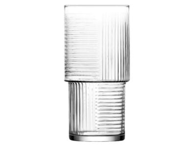 Helen Σετ 6 Τεμαχίων Ποτήρια Γυάλινα Διάφανα 400ml