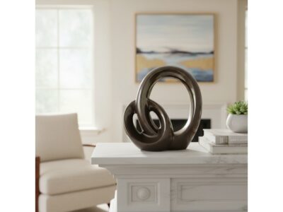 silver-ceramic-decorative-JMS2412-1-patra-domumart-30cm