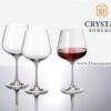 Σετ 6 Τεμαχίων Ποτήρια Κρασιού Bohemia Crystalite 580ml
