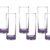 UN-PURPLE Ποτήρι Σωλήνας Νερού Αναψυκτικού Χρώμα Μωβ 290ml