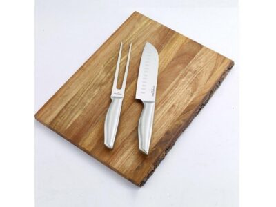 MEAT-SET -2PCS-ACACIA-BOARD 3PCS-38X28-01.00.303-DOMUMART