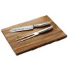 MEAT-SET -2PCS-ACACIA-BOARD 3PCS-38X28-01.00.303-DOMUMART-patra