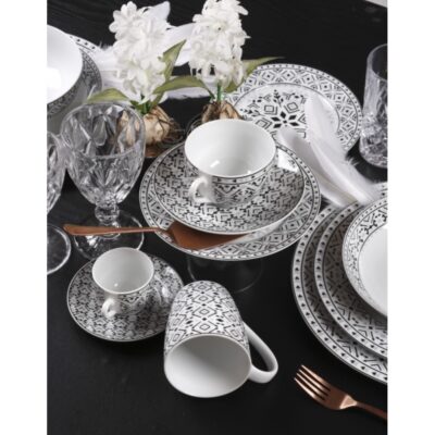 Φλυτζάνι Πιάτο Καφέ Πορσελάνη Cryspo Trio Nostro 100ml