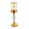 METAL_CANDLEHOLDERS-WITH-GOLD_GLASS-39cm_patra_domumart