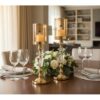 METAL_CANDLEHOLDERS-WITH-GOLD_GLASS-domumart.gr
